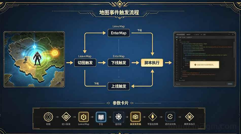 Blue引擎MapQuest拾取触发脚本教程 - 物品拾取事件配置异常调试