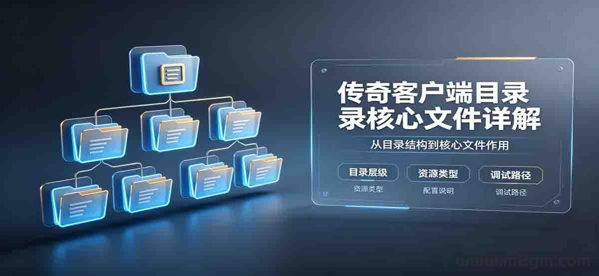 传奇客户端目录结构文件详解