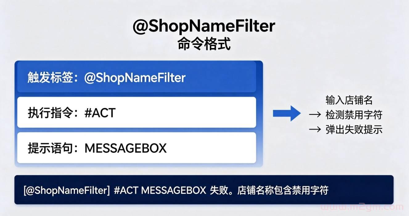 翎风引擎ShopNameFilter脚本实操教程 - 个人商店名称过滤设置方法