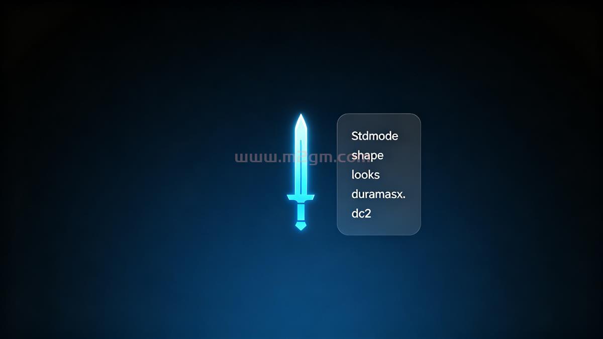 GOM引擎Stditem数据库怎么配?Stditem数据库字段说明脚本教程
