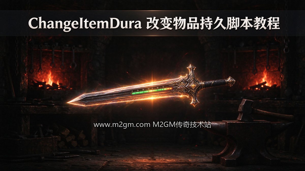 996引擎ChangeItemDura改装备持久教程配图 - M2GM 996引擎ChangeItemDura改装备持久教程配图 - M2GM