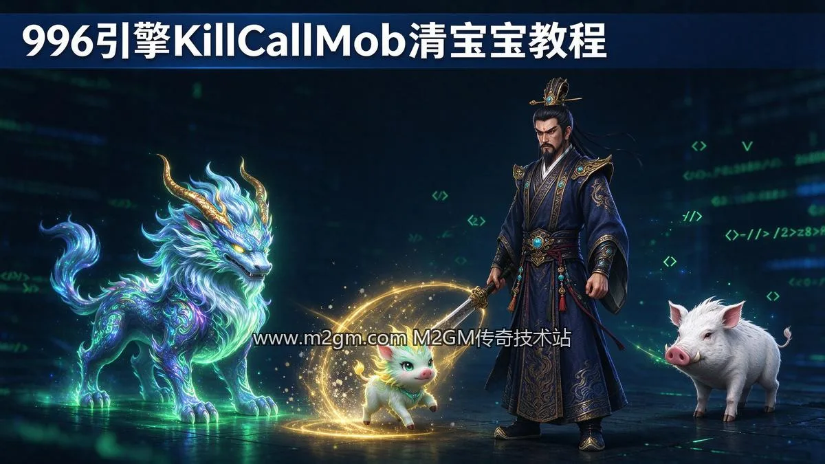 996引擎KillCallMob命令用法详解 - 清理宝宝实现方法