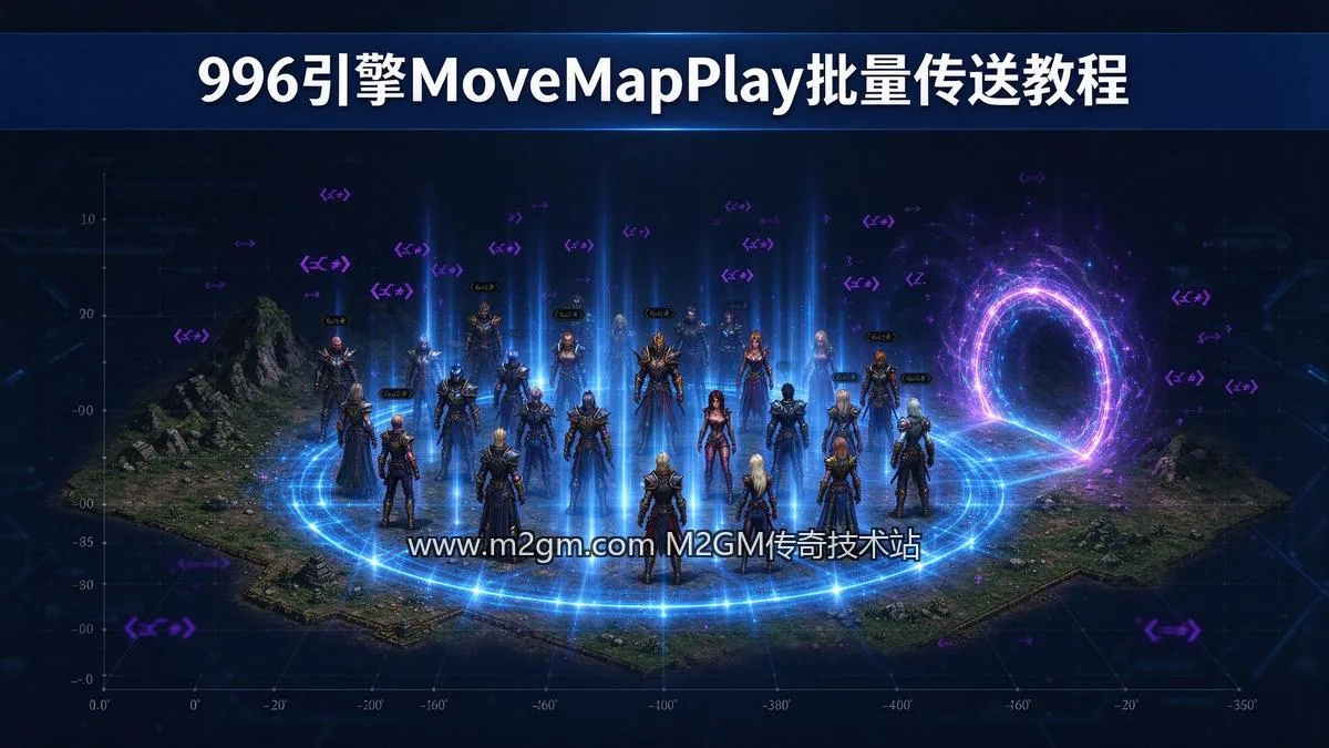 996引擎MoveMapPlay延时参数配置 - 批量传送实现方法