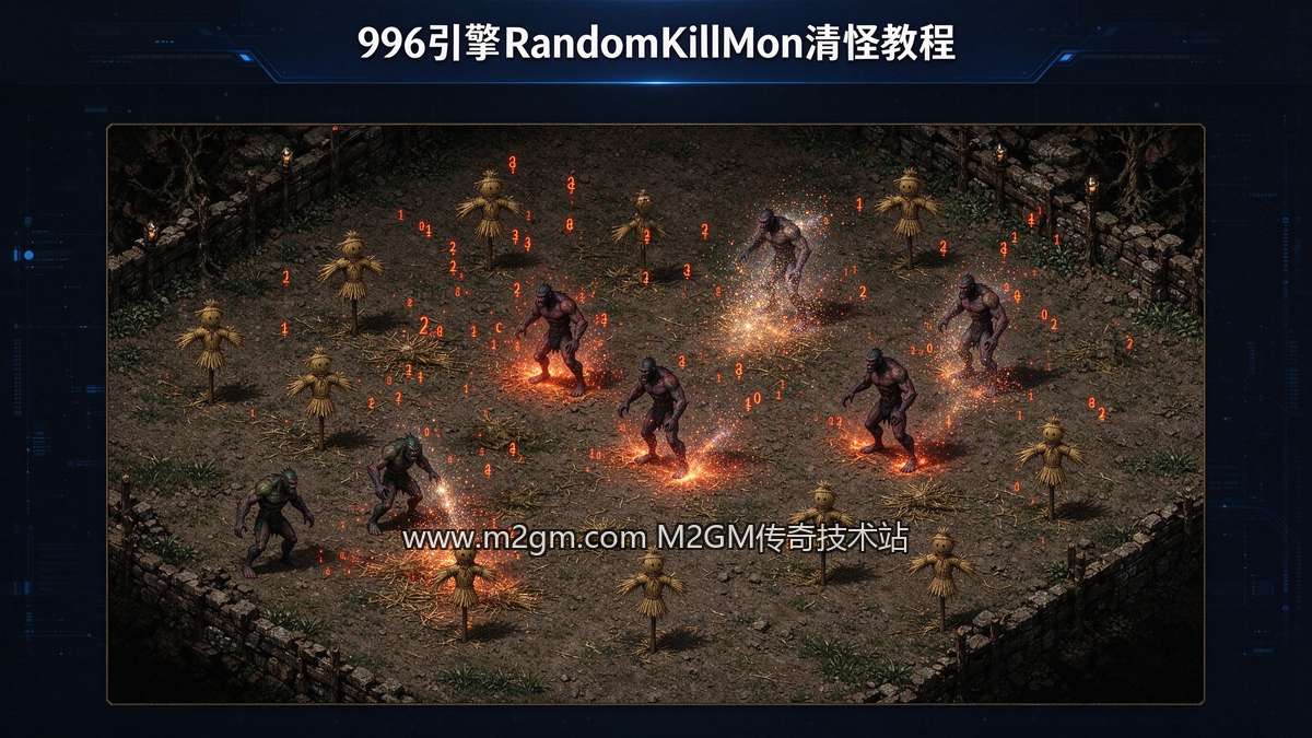 996引擎RandomKillMon使用教程配图 - M2GM 996引擎RandomKillMon使用教程配图 - M2GM