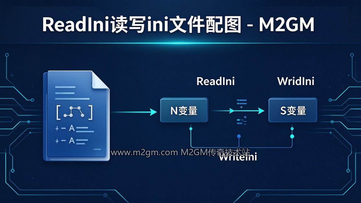 ReadIni读写ini文件配图 - M2GM