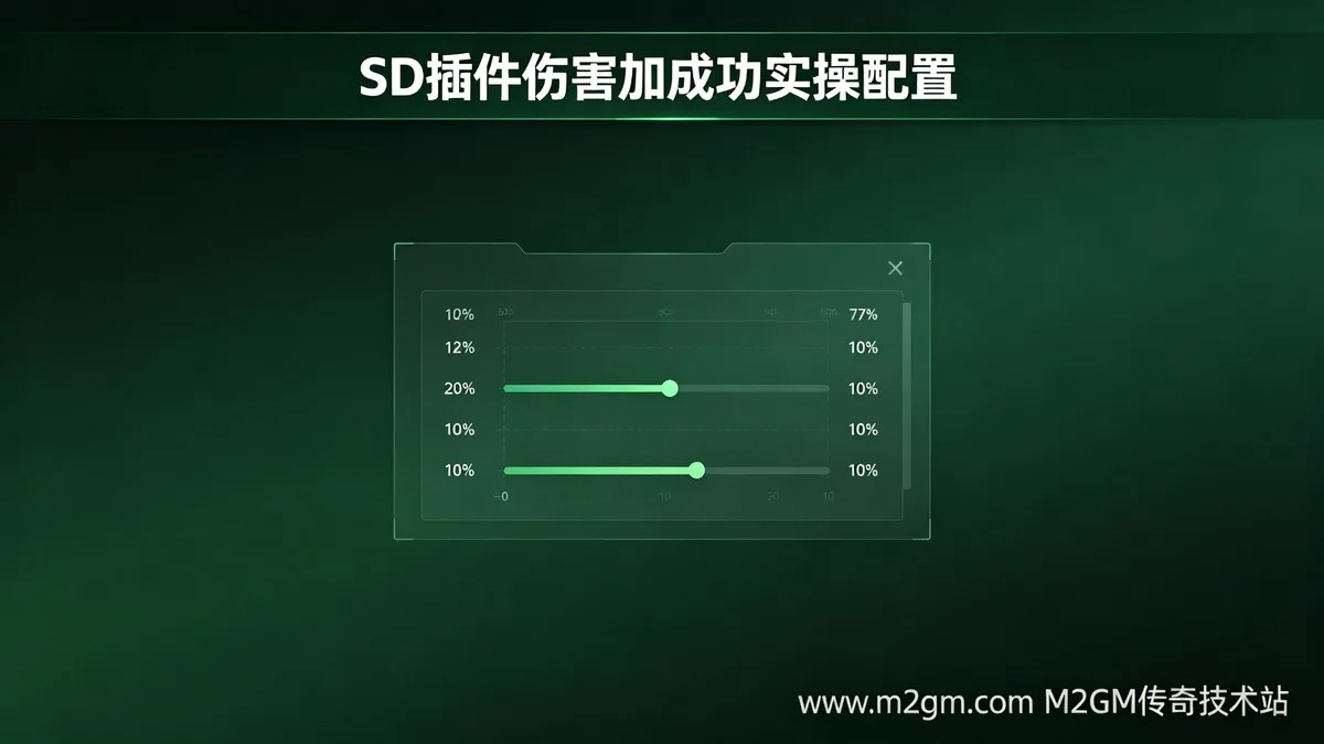 SD插件设置伤害加成SD插件示意图 - M2GM