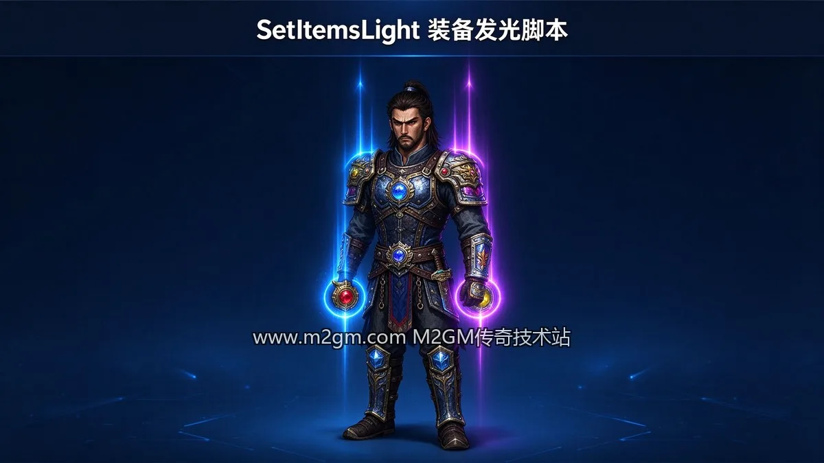 996引擎SetItemsLight装备发光脚本教程 - 光柱特效配置方法