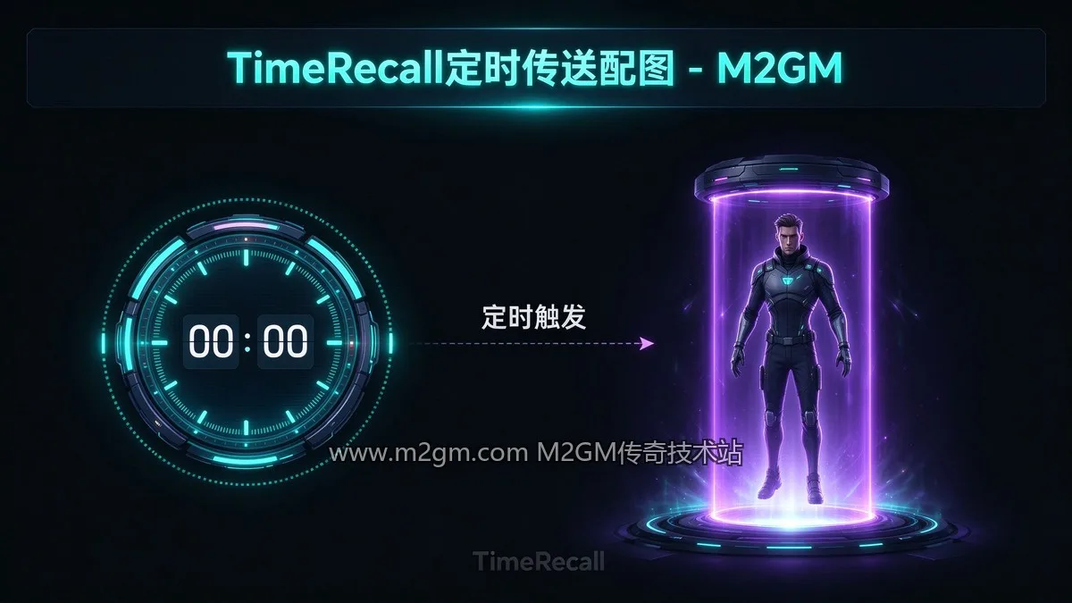 HGE引擎TimeRecall配置方法 - 定时传送回原处实战案例