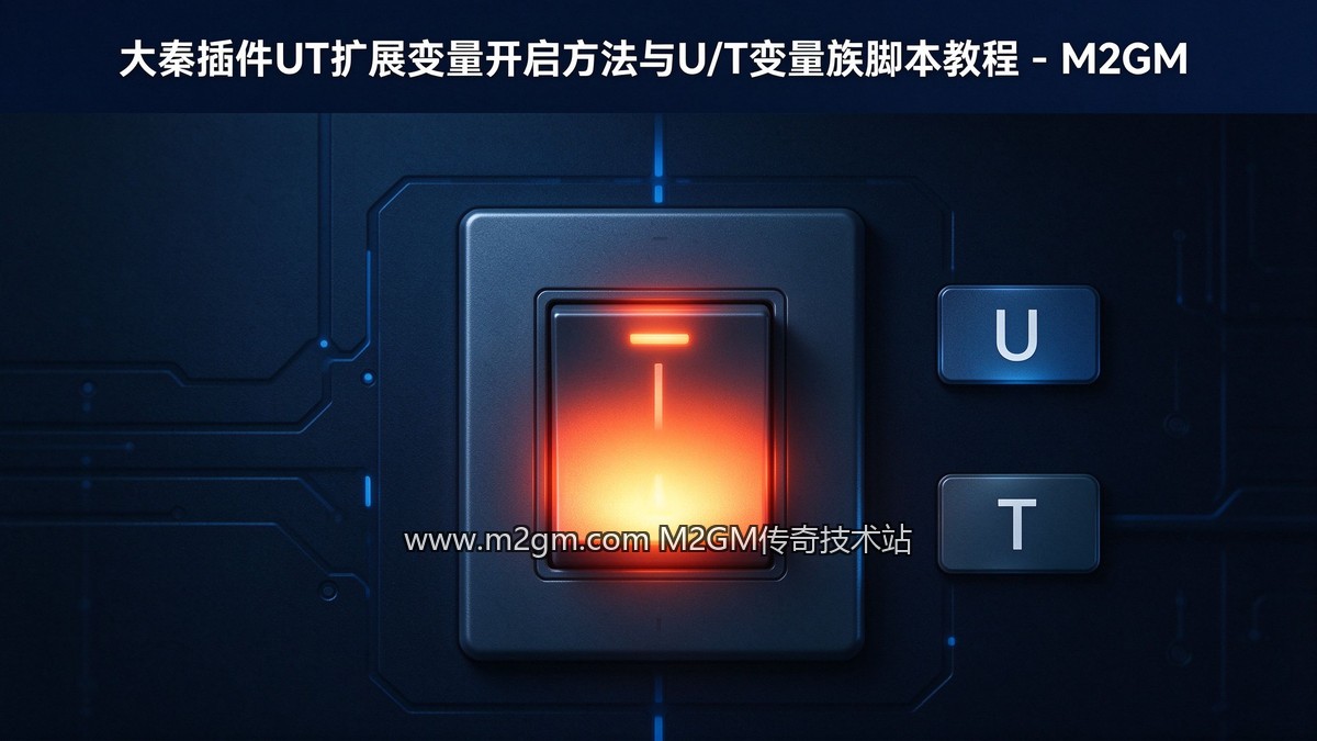 大秦插件UT扩展变量怎么开?U/T变量族开启方法脚本教程配图 - M2GM 大秦插件UT扩展变量怎么开?U/T变量族开启方法脚本教程配图 - M2GM