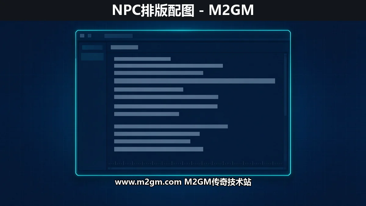 996引擎NPC排版CopyText命令详解 - 截取文本对齐教程