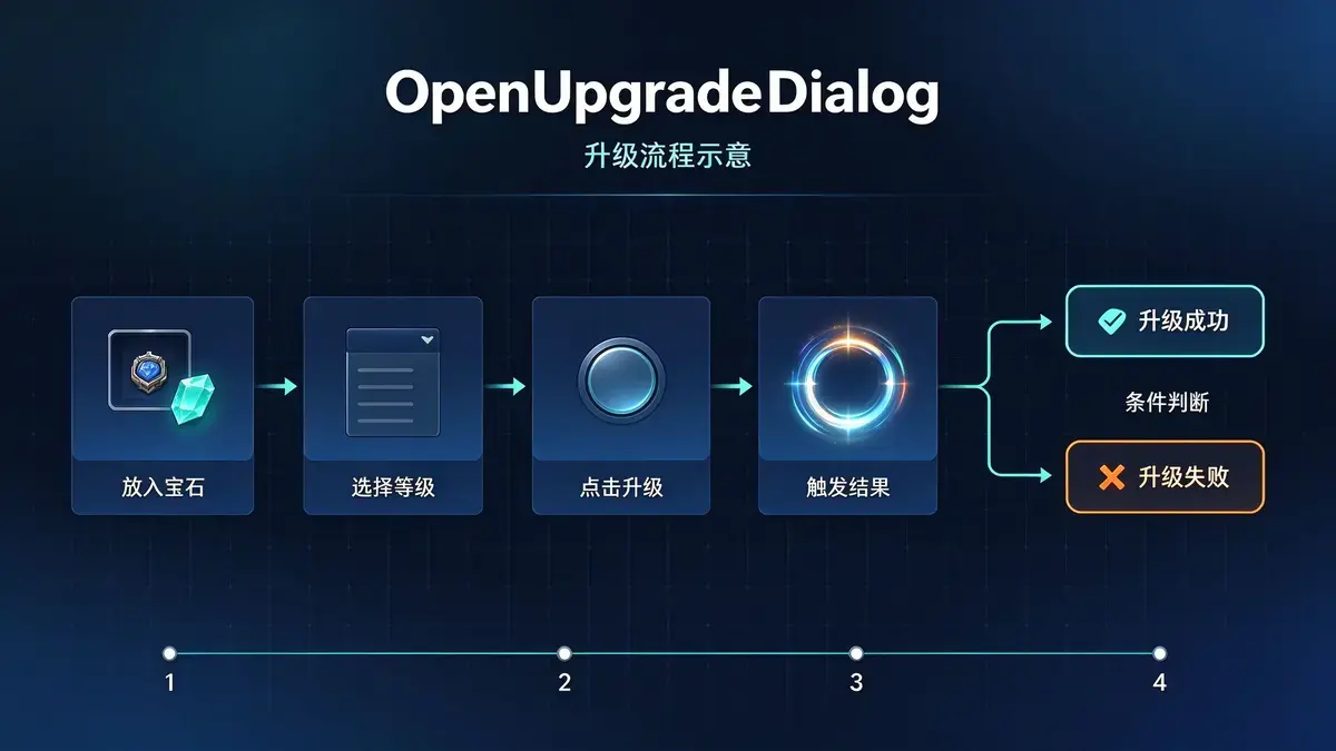 宝石升级系统内容示意图 - M2GM