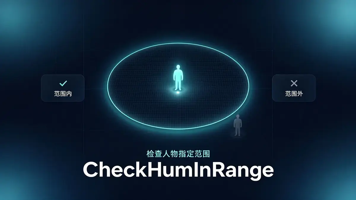 检查人物指定范围配图 - M2GM