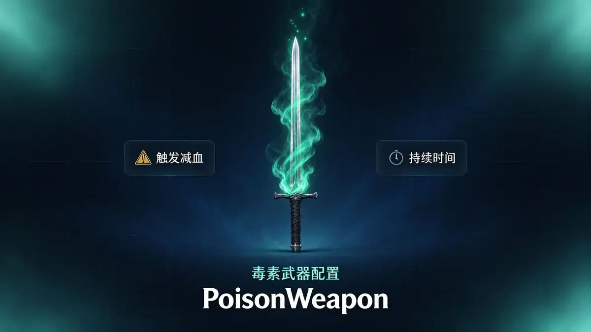 毒素武器配置配图 - M2GM 毒素武器配置配图 - M2GM