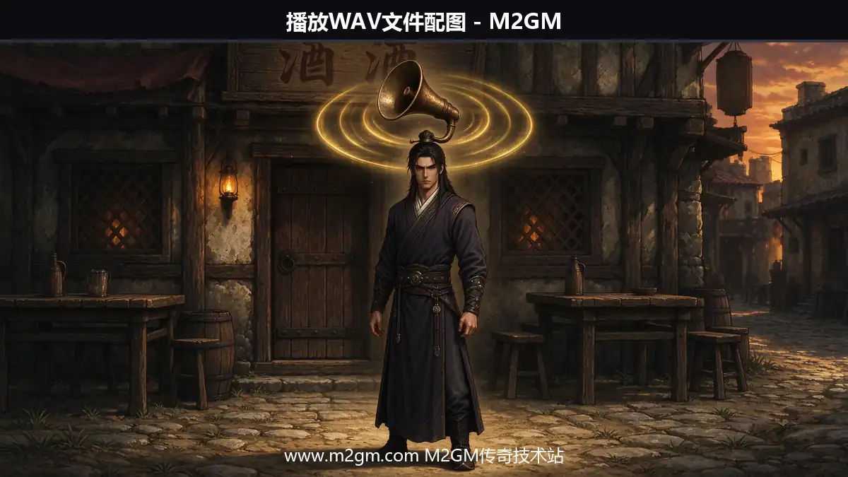 BLUE引擎播放WAV文件 - 游戏音效脚本教程