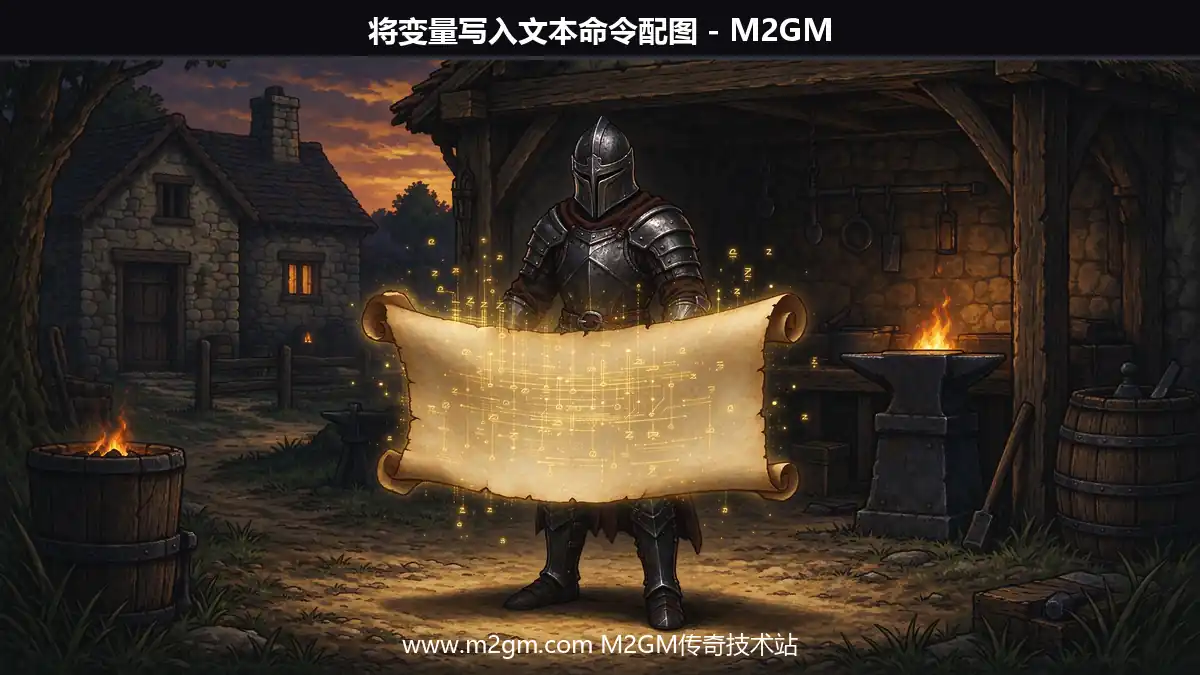 BLUE引擎将变量写入文本命令 - 文本存档配置脚本教程