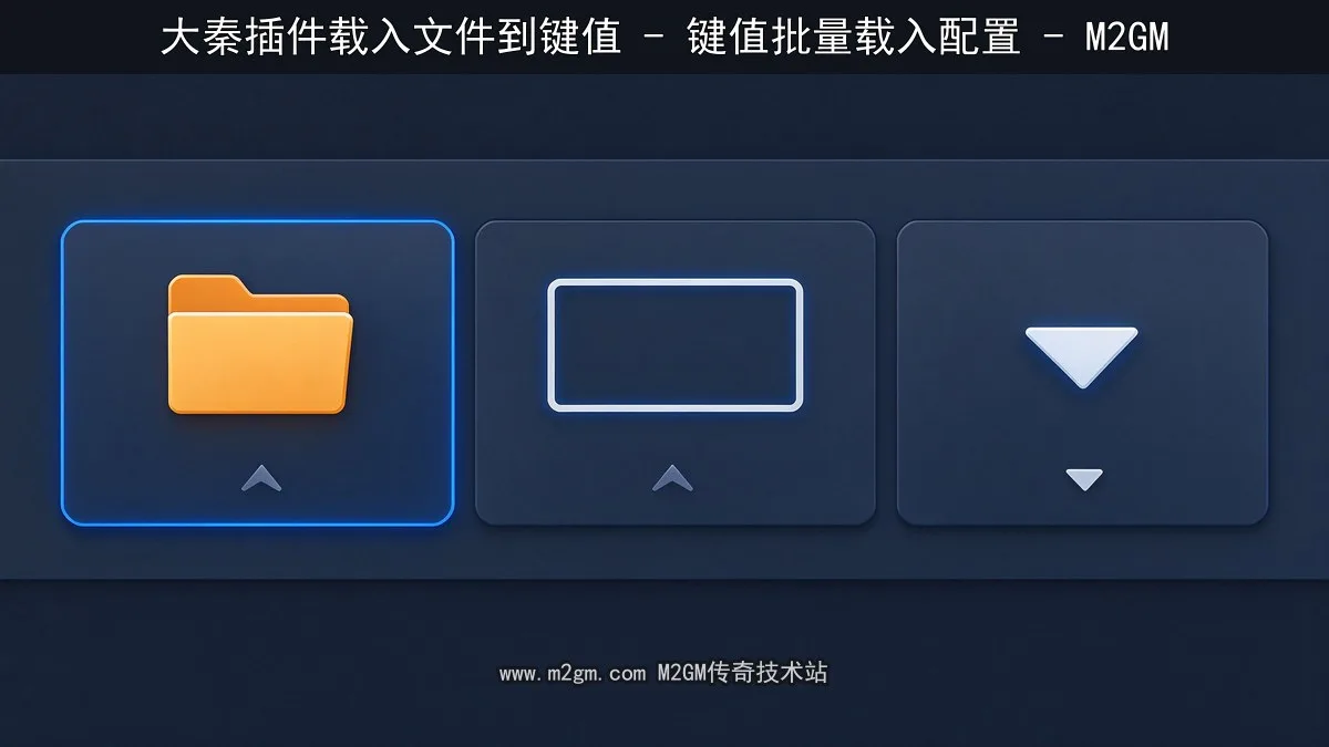 载入文件到键值内容示意图 - M2GM