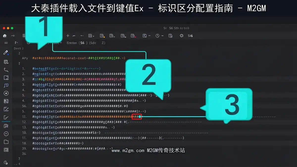 载入文件到键值Ex脚本配置示意图 - M2GM 载入文件到键值Ex脚本配置示意图 - M2GM
