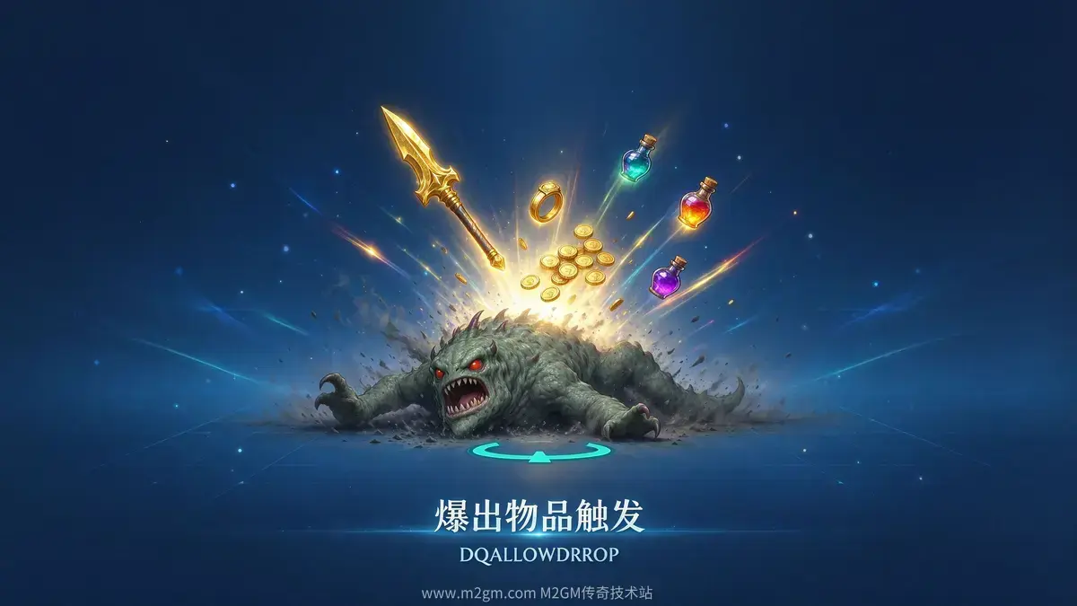 大秦插件爆出物品触发 - 条件拦截用法详解