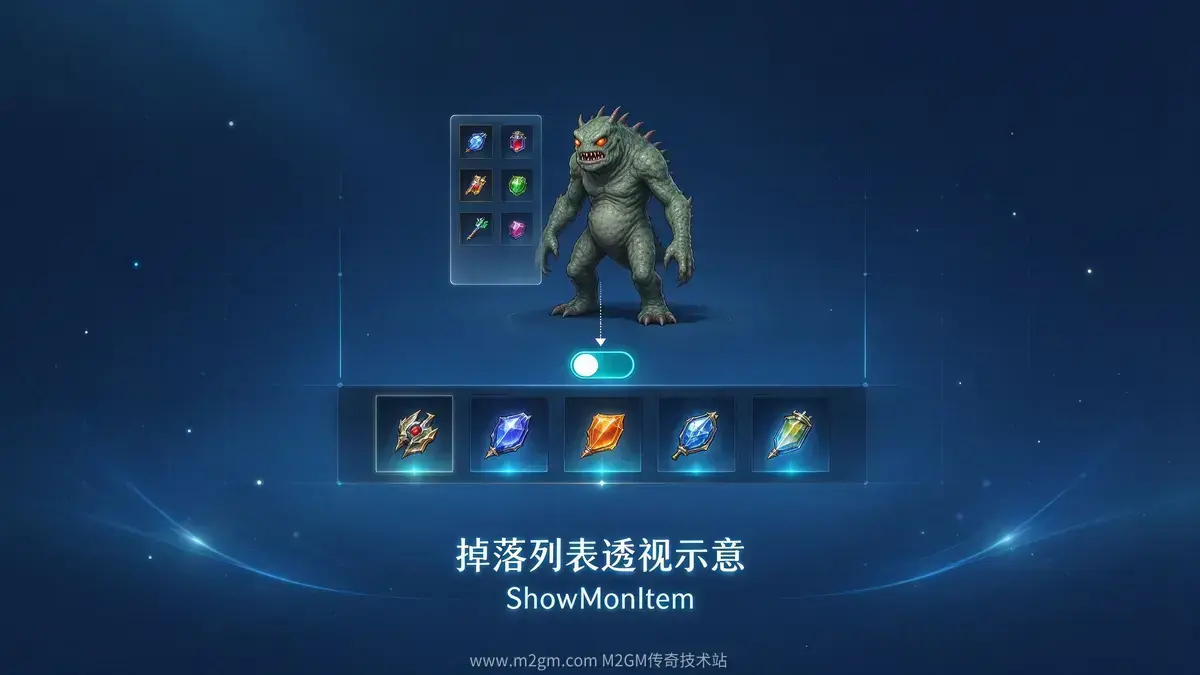 怪物透视爆率内容示意图 - M2GM 怪物透视爆率内容示意图 - M2GM