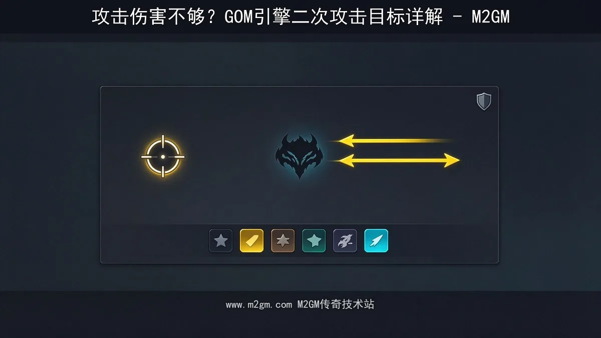 攻击伤害不够?GOM引擎二次攻击目标详解