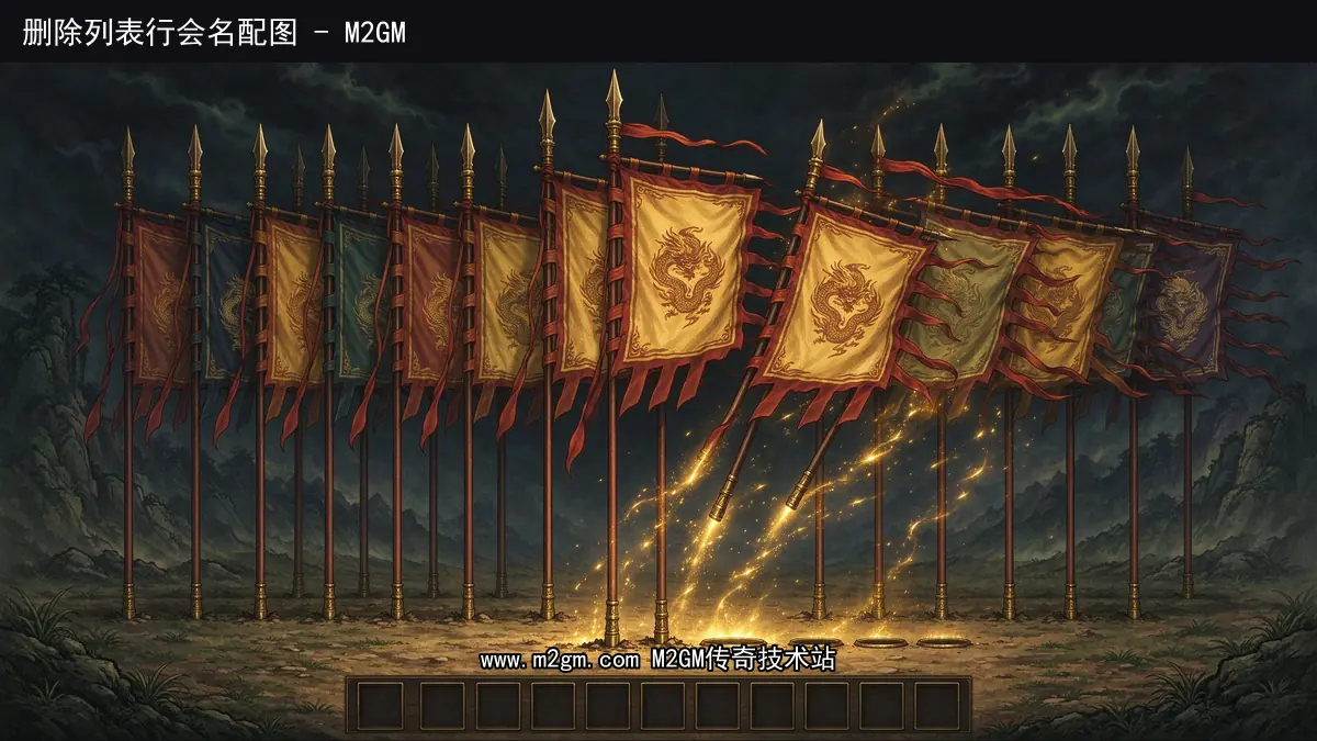 HGE引擎DelGuildList删除列表行会名详解 - 帮会名单清理方法