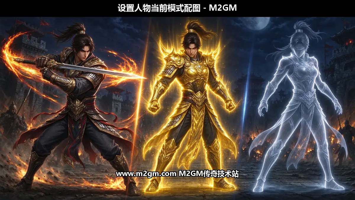 LFM2引擎如何设置人物当前模式 - CHANGEMODE命令设置隐身无敌方法