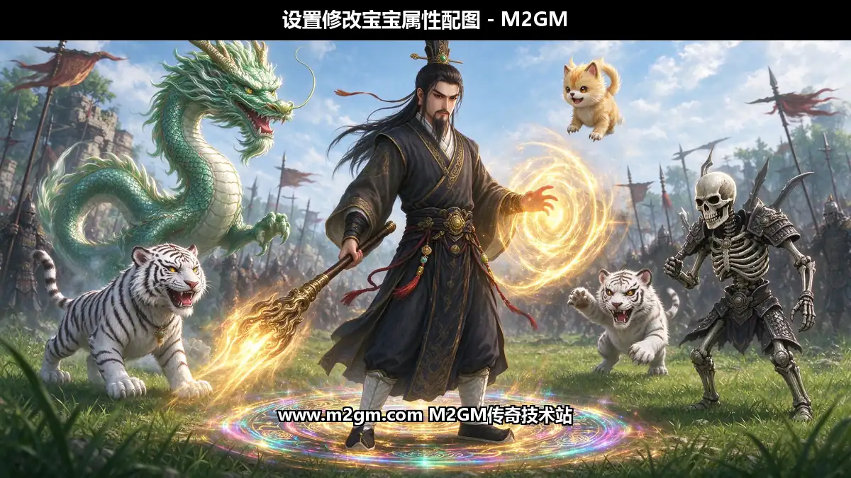 LFM2引擎设置修改宝宝属性 - ChangeSlaveAbility命令修改教程