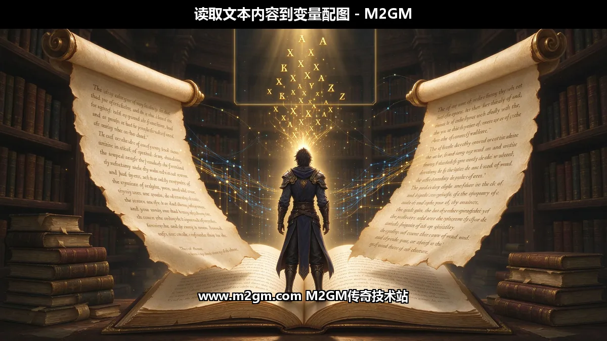 LFM2引擎读取文本内容到变量 - GetListString命令配置教程