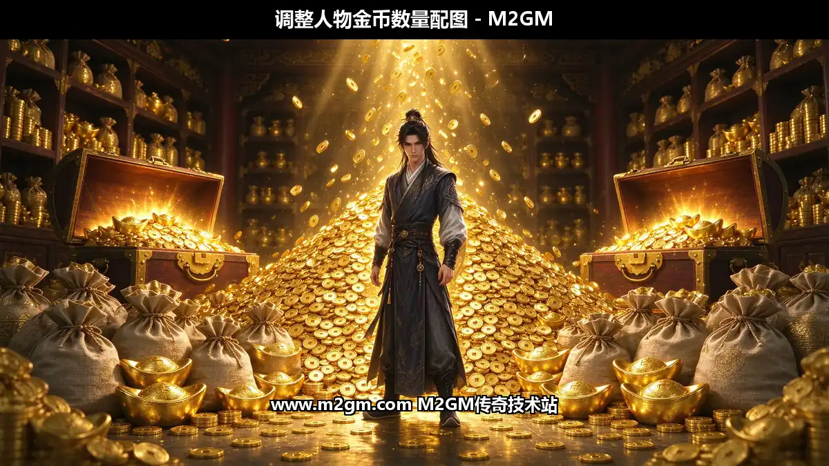 LFM2引擎如何调整人物金币数量 - GOLDCOUNT命令调整实战