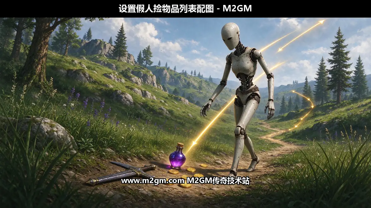 LFM2引擎设置假人捡物品列表 - SetDummyPickItemFile命令教程