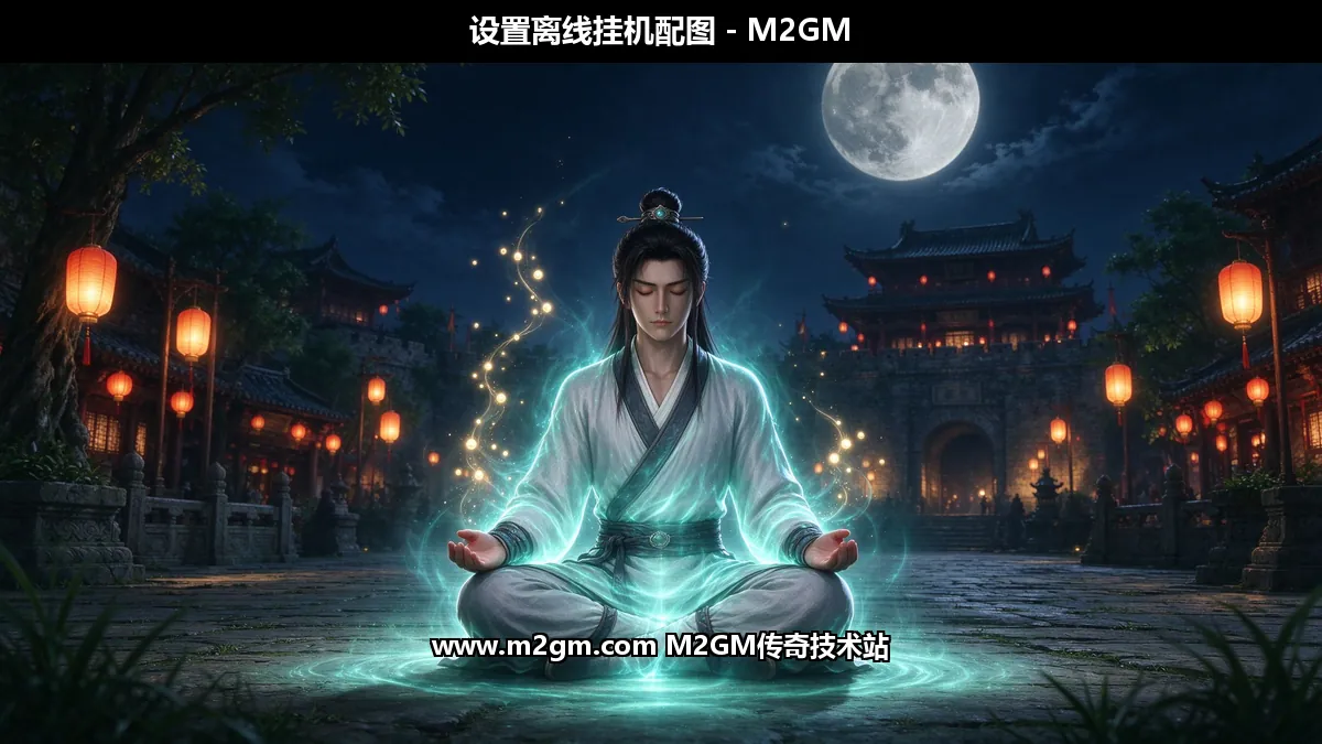 设置离线挂机配图 - M2GM