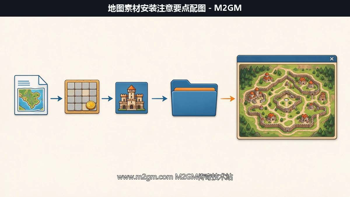 地图素材安装黑屏花屏痛点:GOM引擎地图补丁注意事项避坑清单